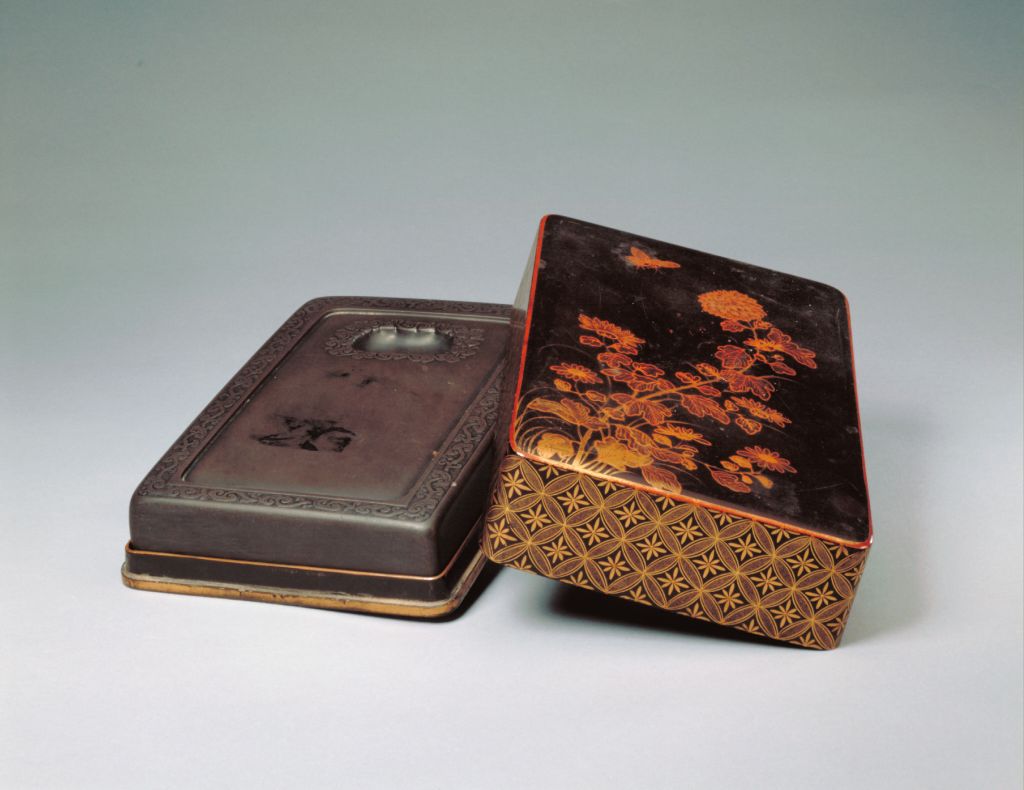 图片[2]-Duanshi Lingzhi Pool Rectangular Inkstone-China Archive